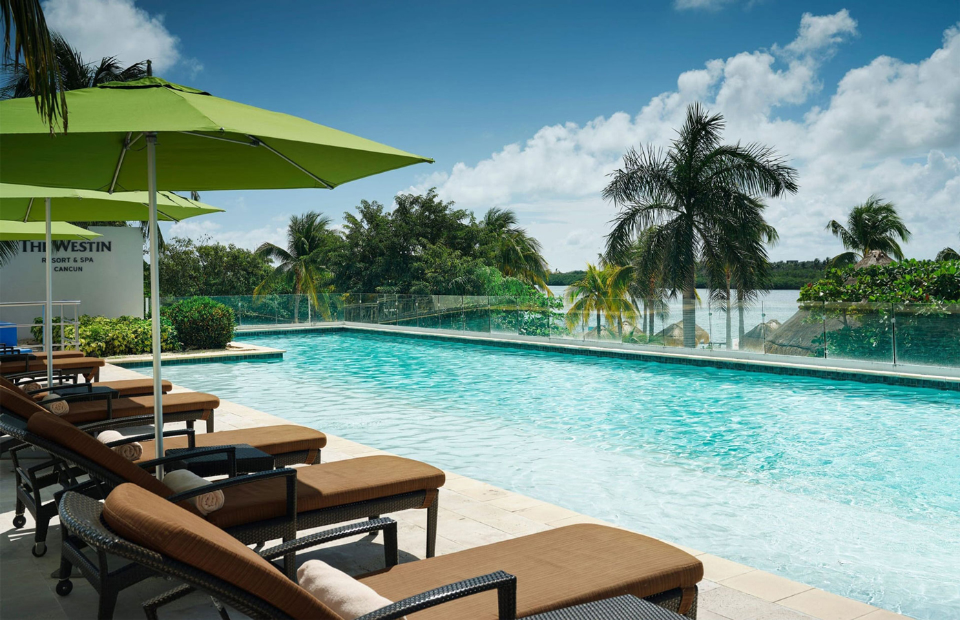 Hotel Project of The Westin Resort & Spa Cancun - Mexico with Artie Garden Outdoor Furniture Chaise Lounge